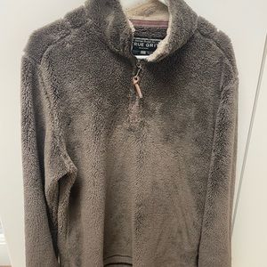 True Grit Pebble Pile 1/4 zip pullover